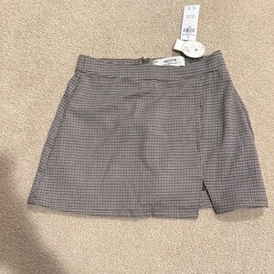 Hollister Women's Checkered Mini Skirt